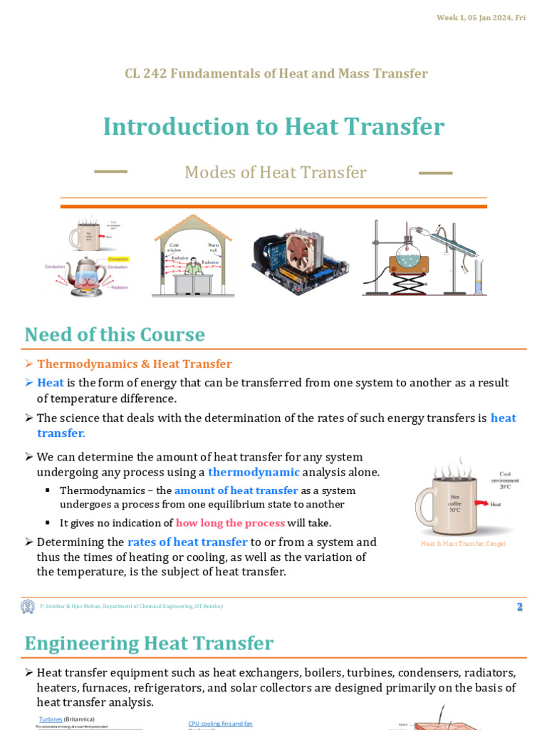 Understanding Heat Transfer Modes | PDF | Thermal Conduction | Heat ...