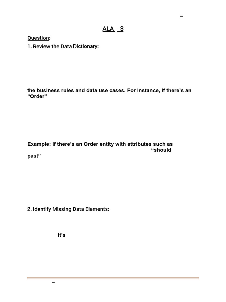 Data Dictionary Review and Updates Guide | PDF | Computing | Data ...