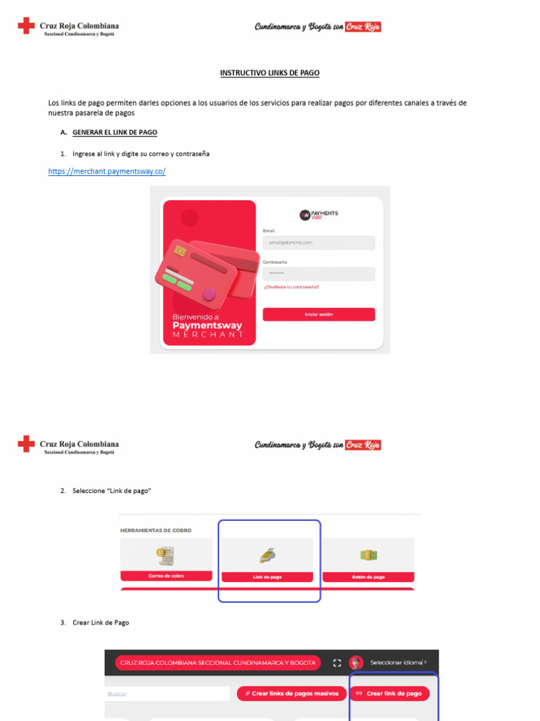 Instructivo para Generar Links de Pago | PDF