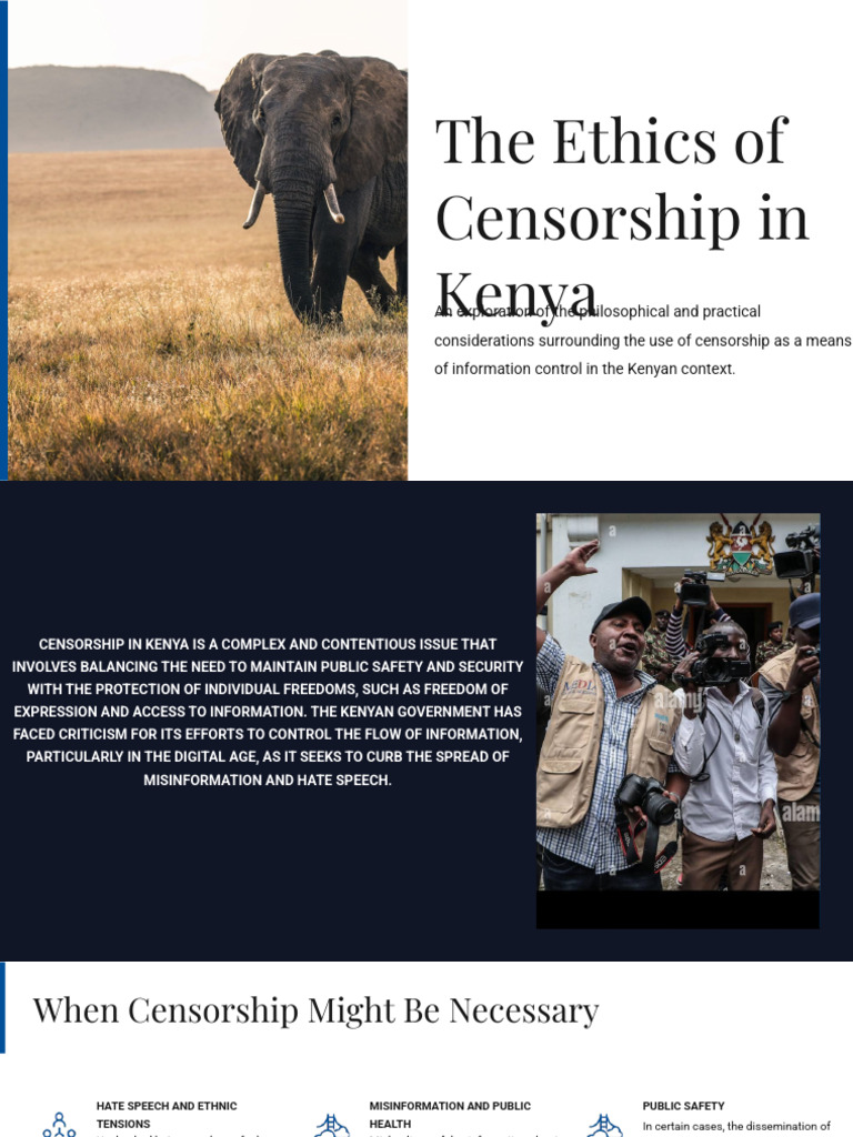Censorship Ethics in Kenya | PDF | Freedom Of Speech | Censorship