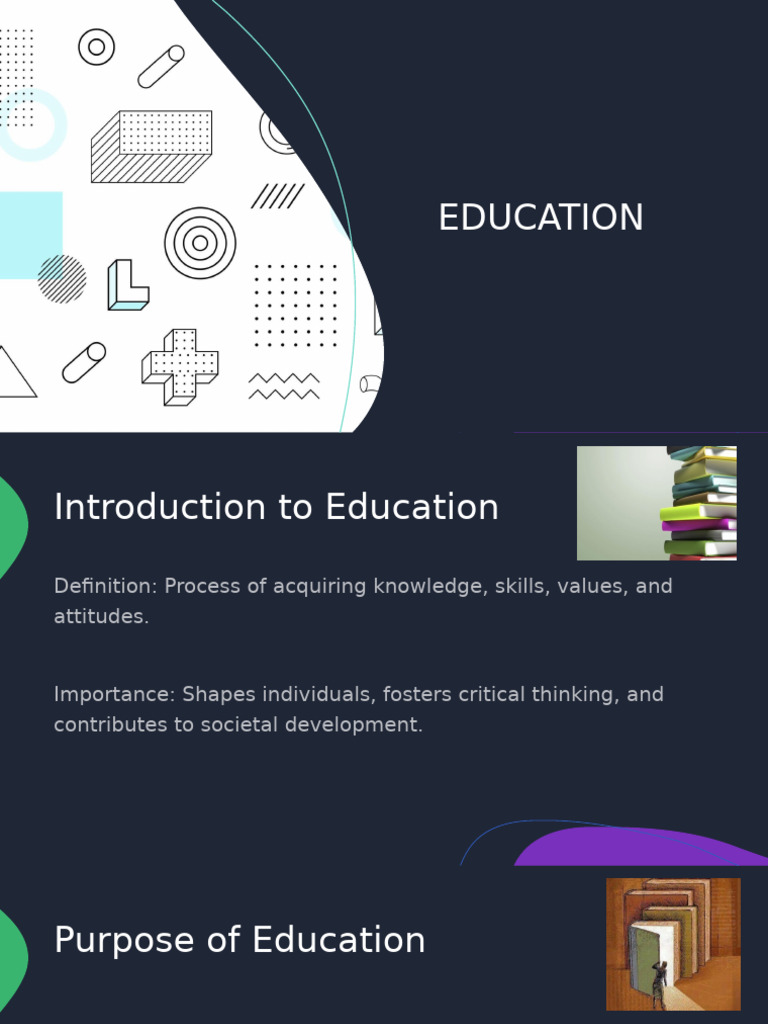 The Importance and Future of Education | PDF