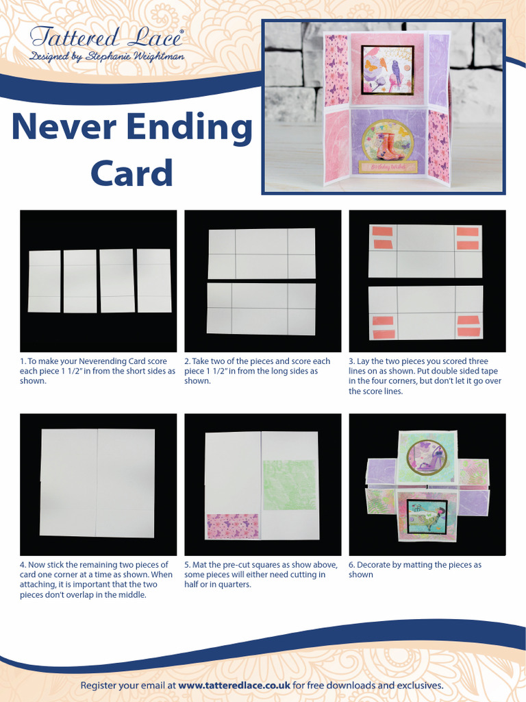 How to Create a Never Ending Card | PDF