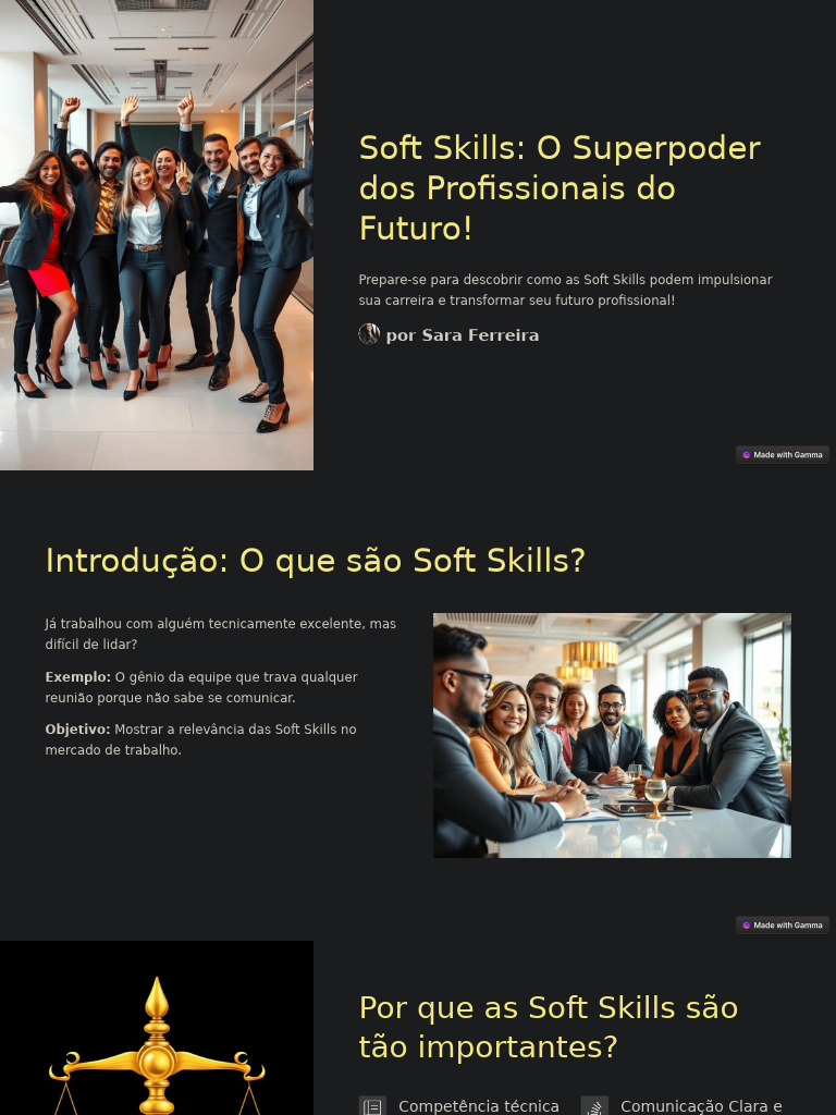 Soft Skills: O Segredo do Sucesso Profissional | PDF | Gestão de ...