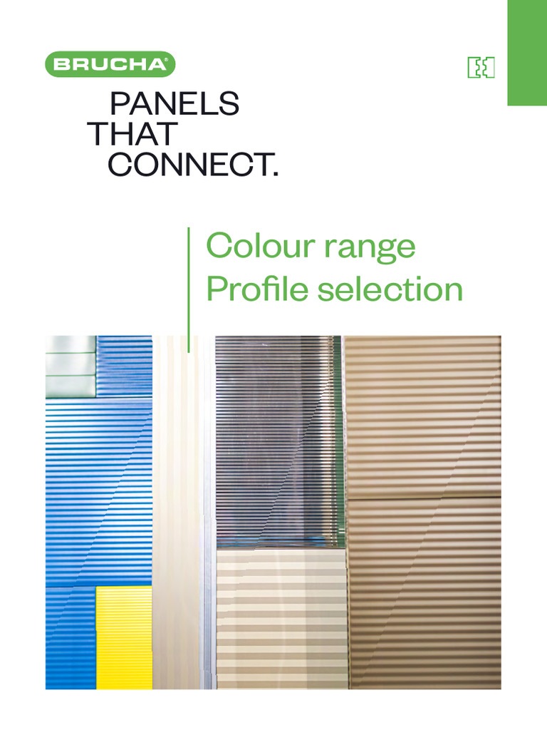 BRUCHA Panel Colour Range Overview | PDF | Corrosion | Roof