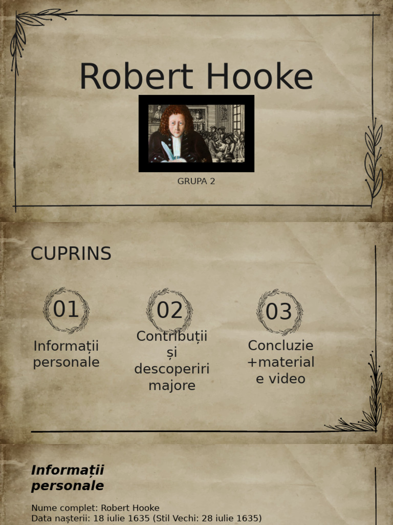 Robert Hooke | PDF