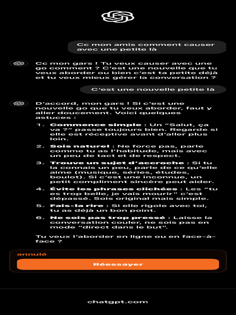 Causer Avec Une Go | PDF