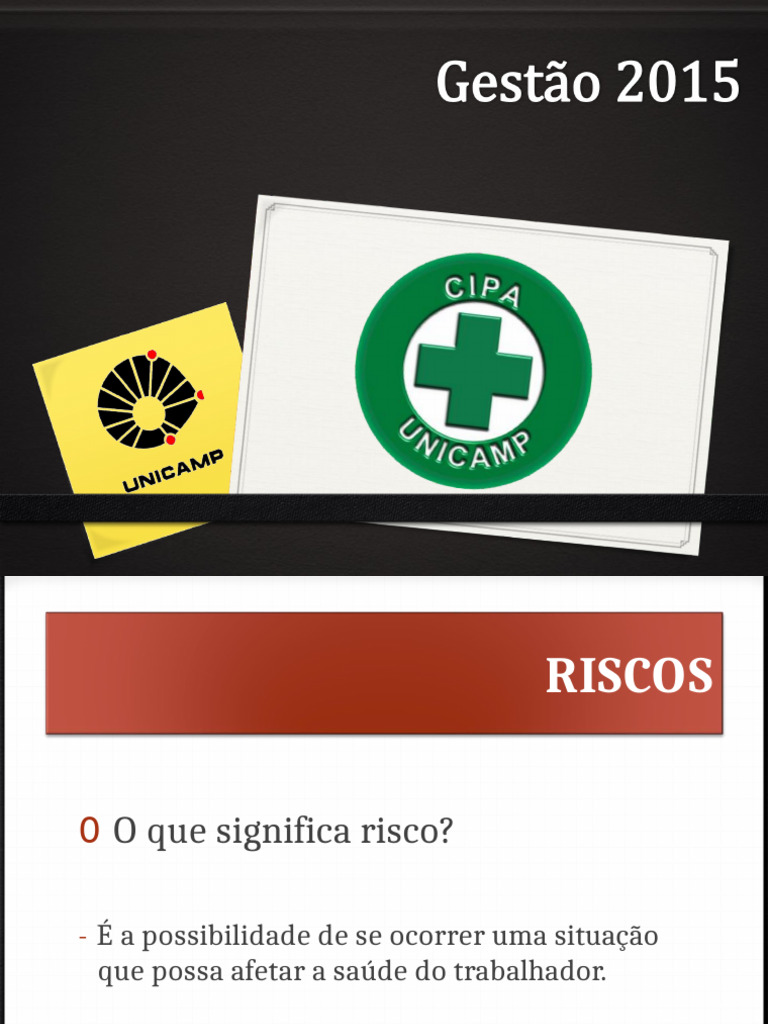 Apresentacao de Mapa de Risco Cipa Central | PDF | Radiação