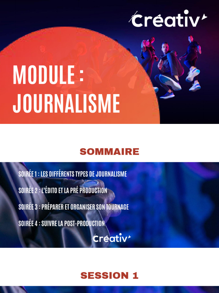 Types et processus du journalisme | PDF | Journalisme | Journaliste