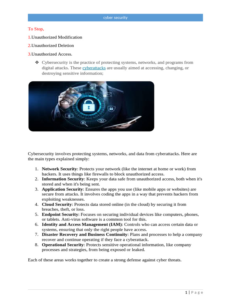 Cybersecurity Essentials Guide | PDF | Security | Computer Security