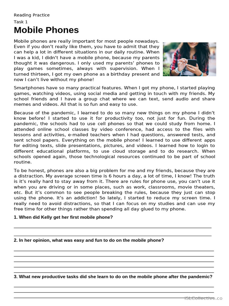 Mobile Phones: Impact on Daily Life | PDF | Mobile Phones | Telephone