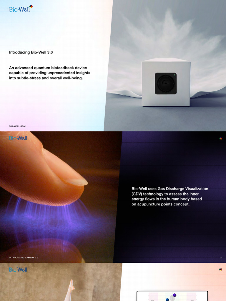 Bio-Well 3.0: Advanced Biofeedback Device | PDF | Imaging