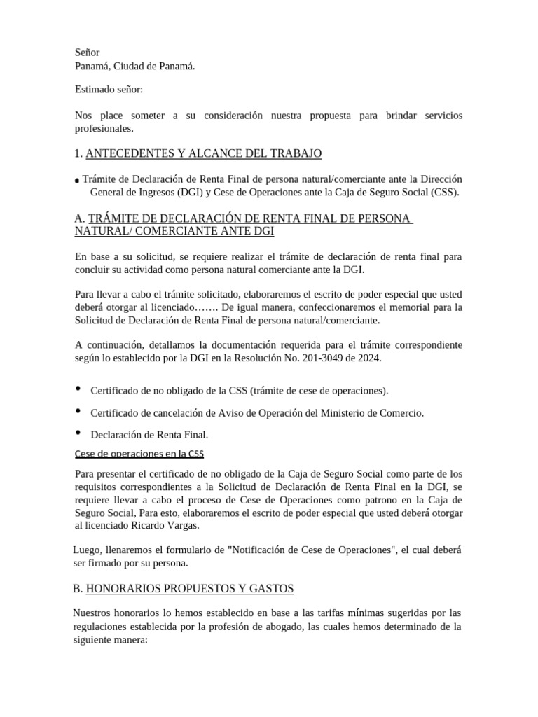 Requisitos para Declaración de Renta Final | PDF