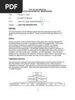 Download Ladot Re-Organization Memo 20120217 With Org Chart-1 1 by Damien Newton SN84565757 doc pdf