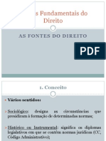 Fontes Do Direito - Power Point