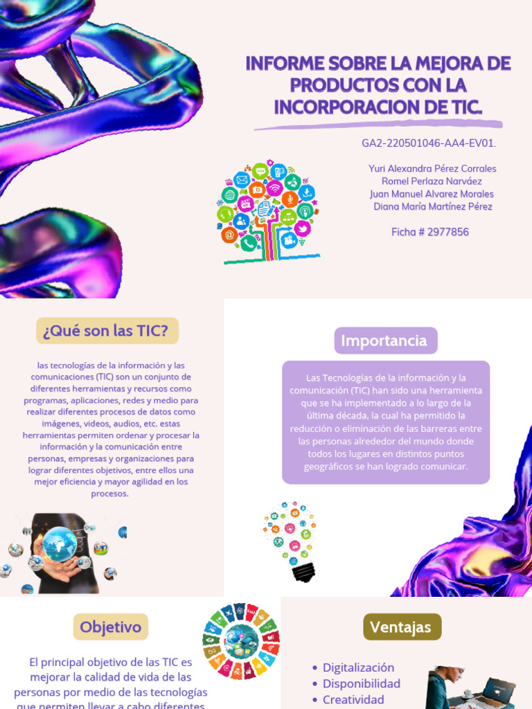 Plan de Mejora Con La Incorporación de Las TIC | PDF | Tecnología de ...