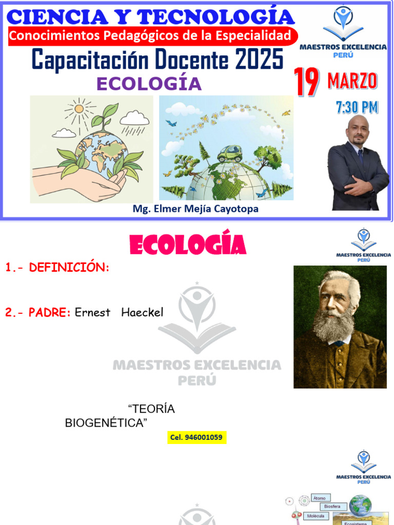 ECOLOGÍA | PDF | Ecología | Ecosistema
