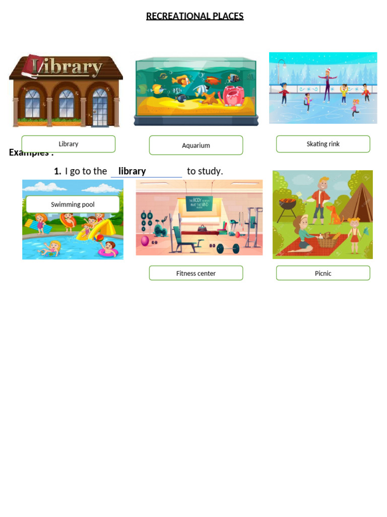 Recreational Places Overview | PDF