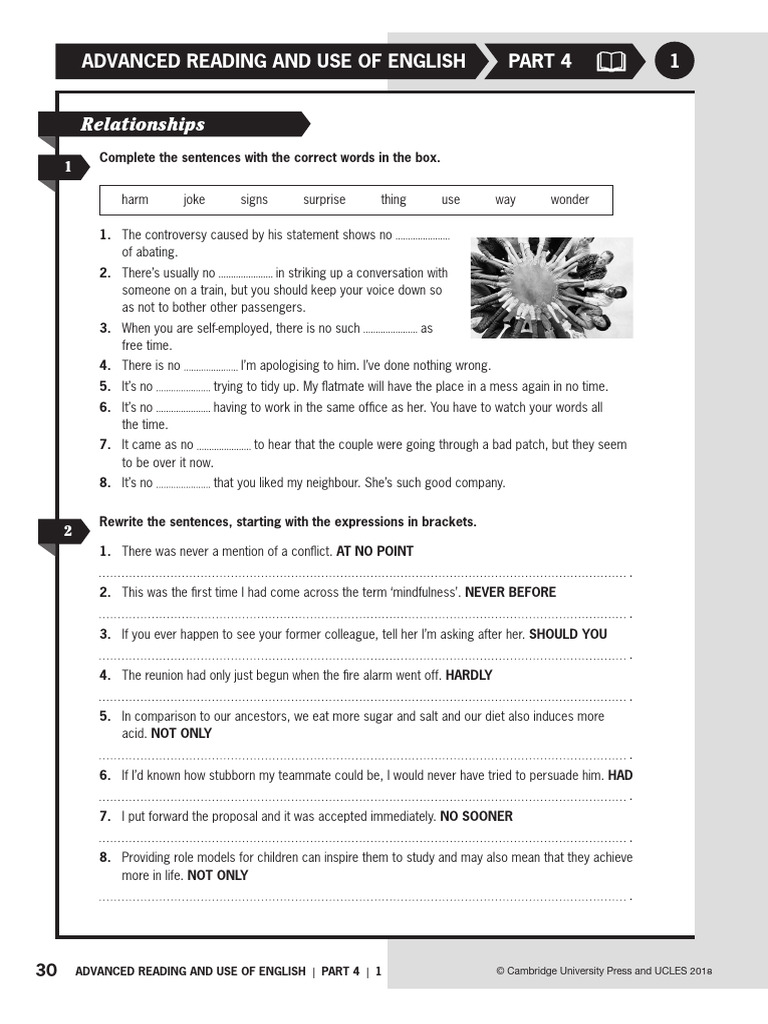 Advanced English Reading Exercises | PDF