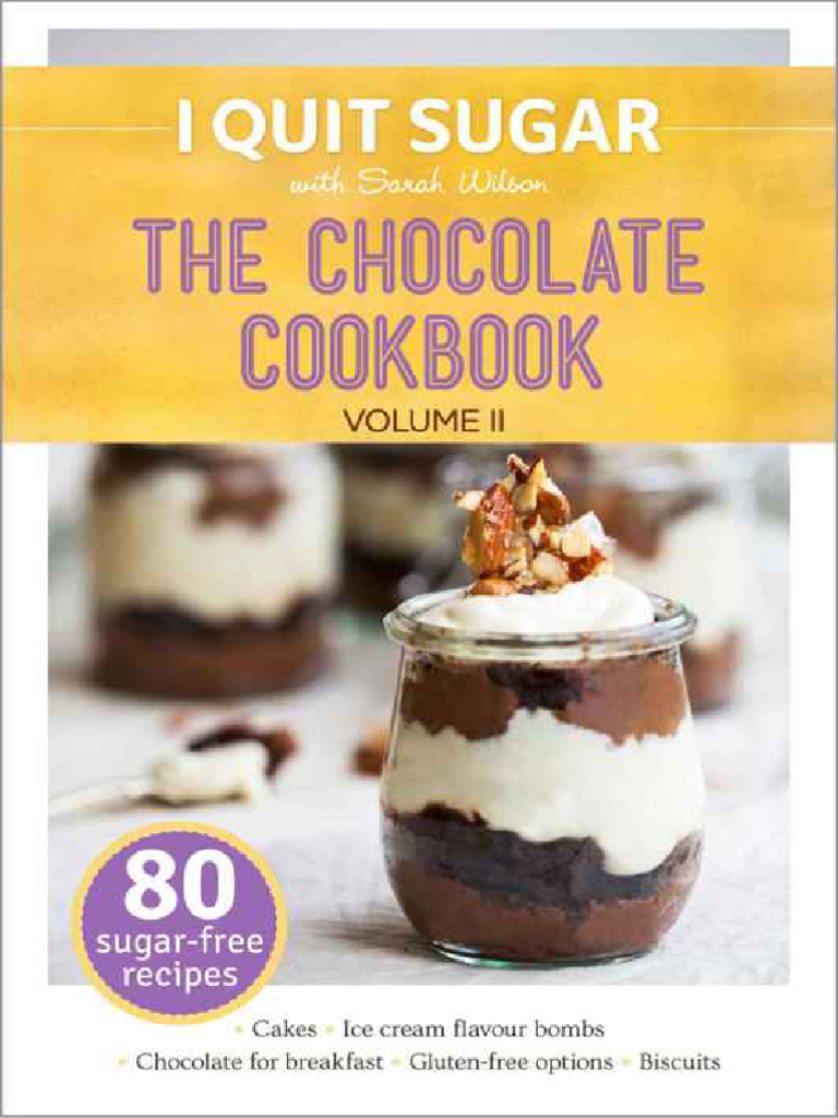 Healthy Chocolate Recipes Cookbook | PDF | Chocolate | Fructose