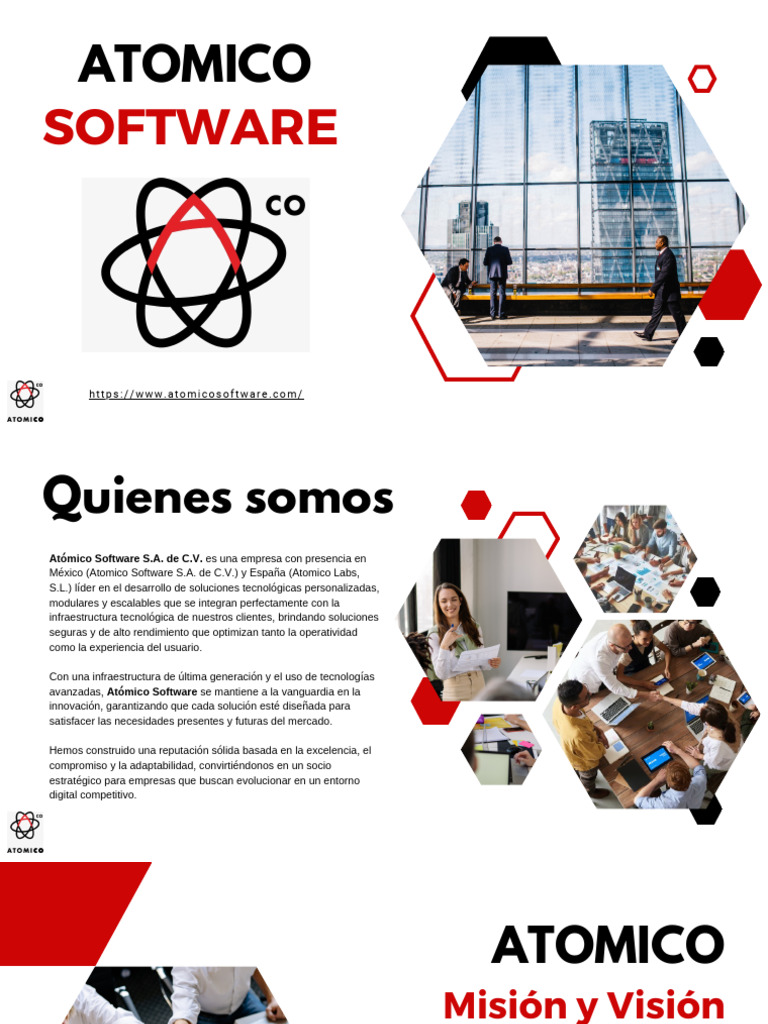 Atomico Software - Presentación Corporativa | PDF | Software ...