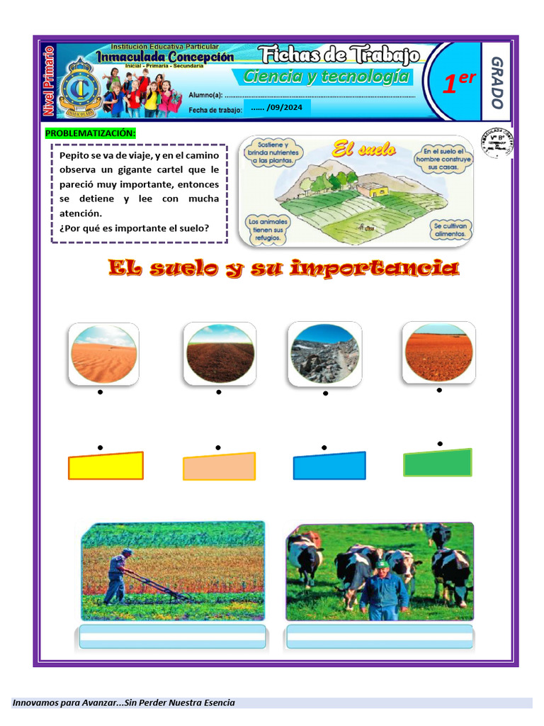 Ficha El Suelo y Su Importancia | PDF