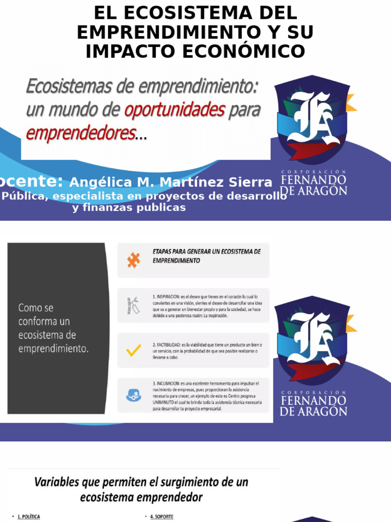 Impacto del Emprendimiento en la Economía | PDF