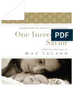 One Incredible Savior - Celebrating The Majesty of The Manger - Sample