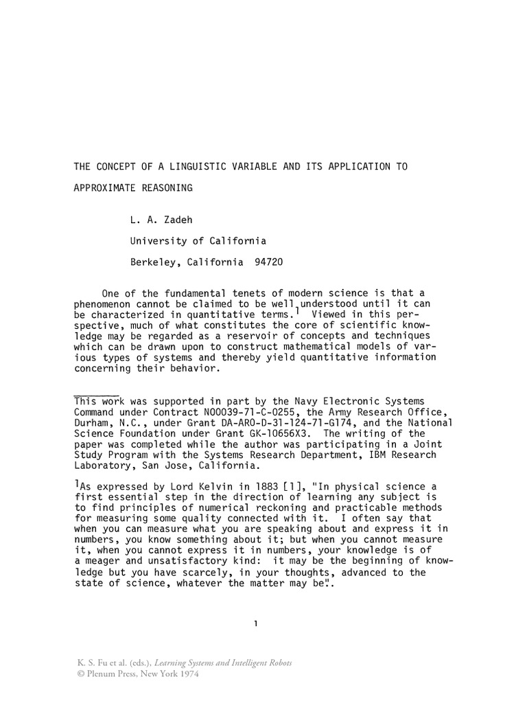 (1974) Zadeh, Lofti A. - The Concept of A Linguistic Variable and Its ...