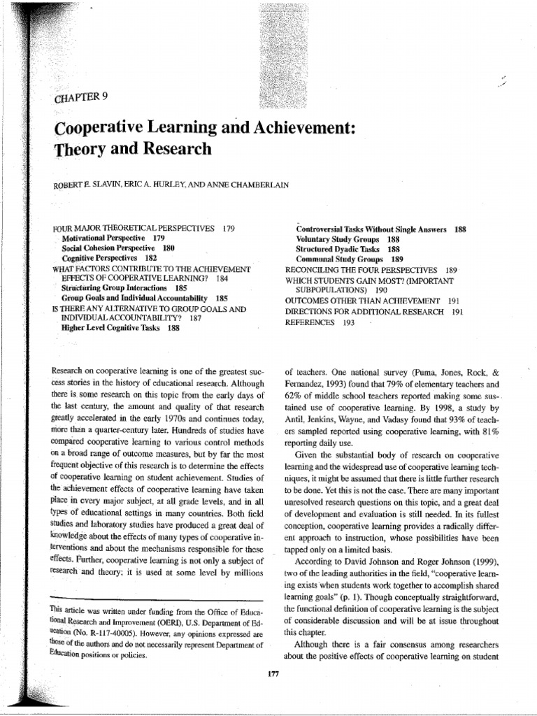 CLSlavin Hurley Chambfor Encyc 2003 | PDF
