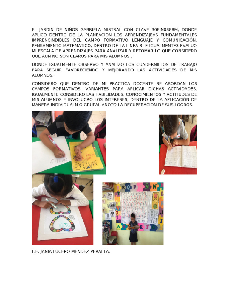 Estrategias de Aprendizaje en Jardín Infantil | PDF
