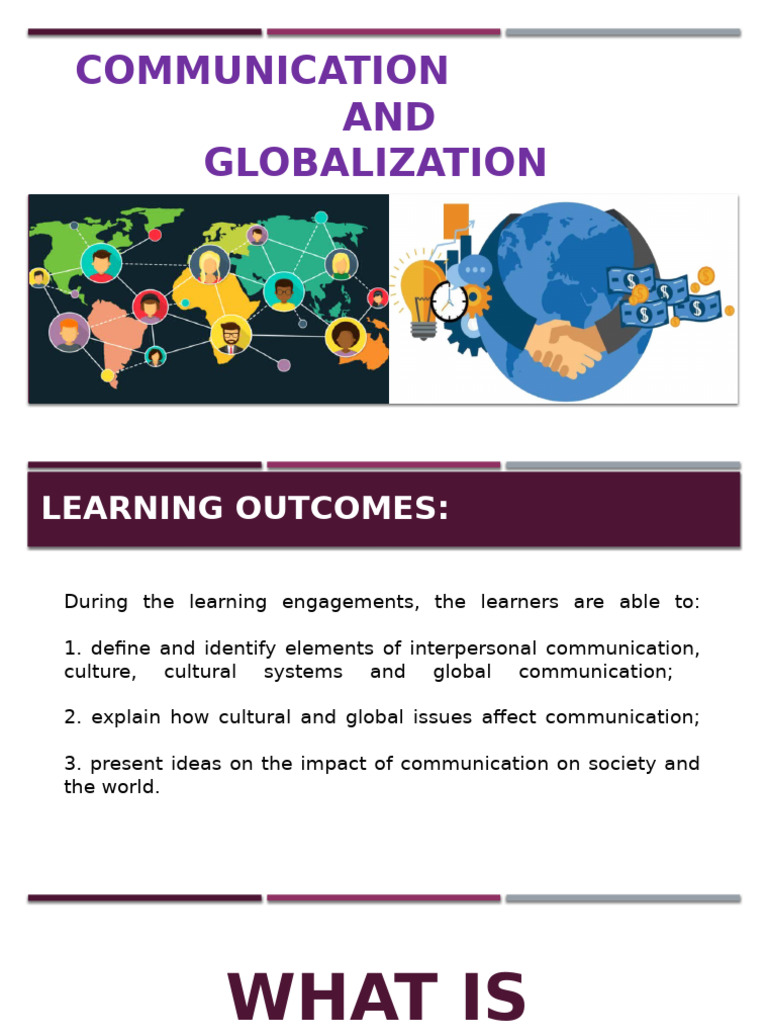 Globalization and Its Impact on Communication | PDF | Communication ...
