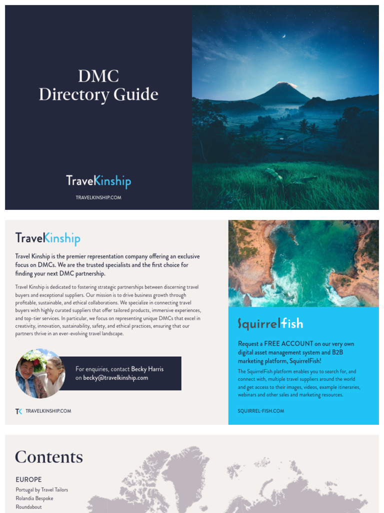Travel Kinship DMC Directory 1732492386 | PDF | Central America