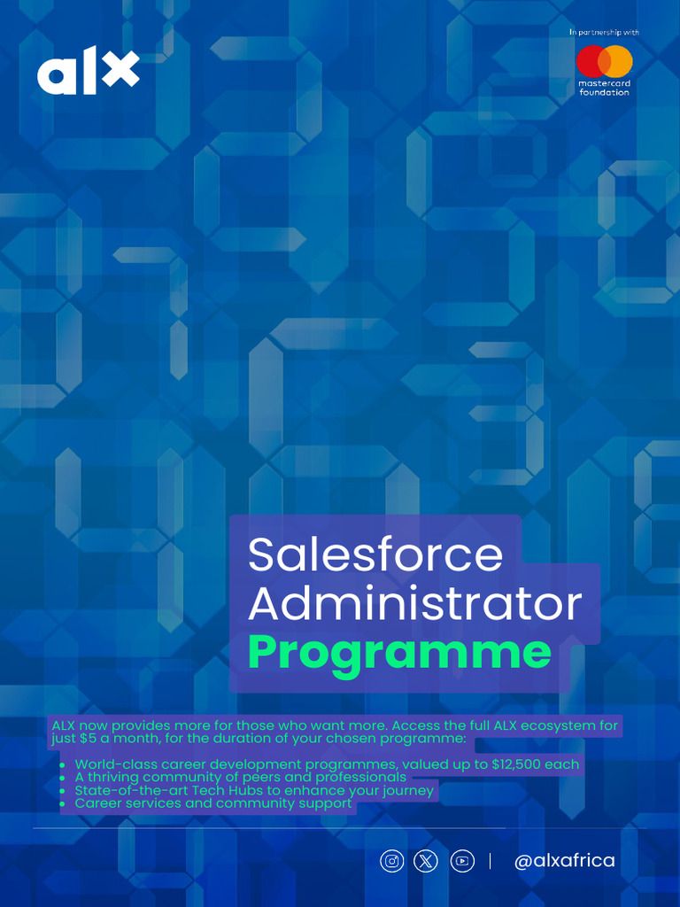 Salesforce Administrator Training Program | PDF | Learning | Customer ...