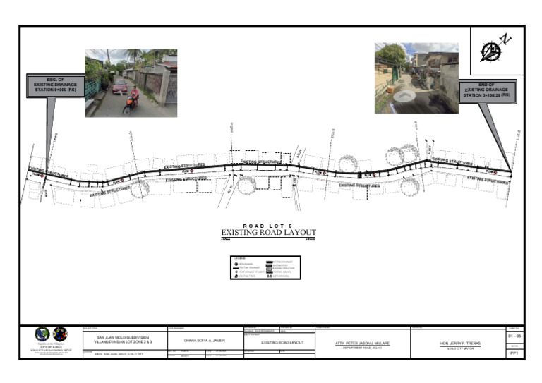 Iloilo City Existing Road Layout Plan | PDF