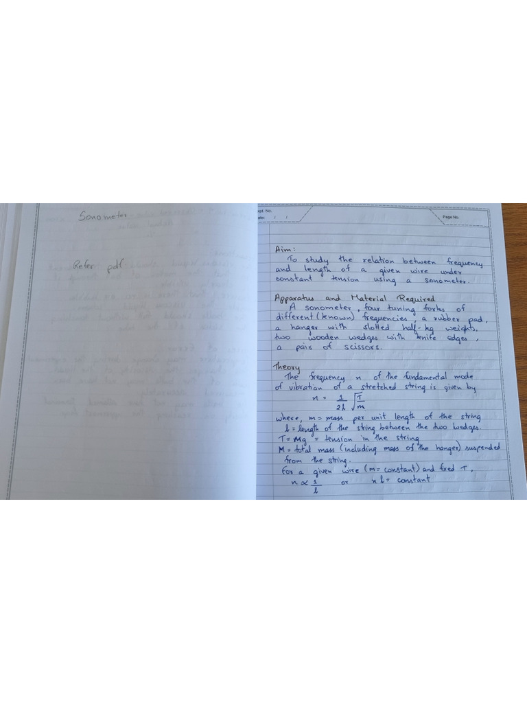 Physics Exp 6 Record | PDF