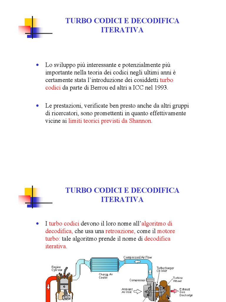 Turbo Codici | PDF
