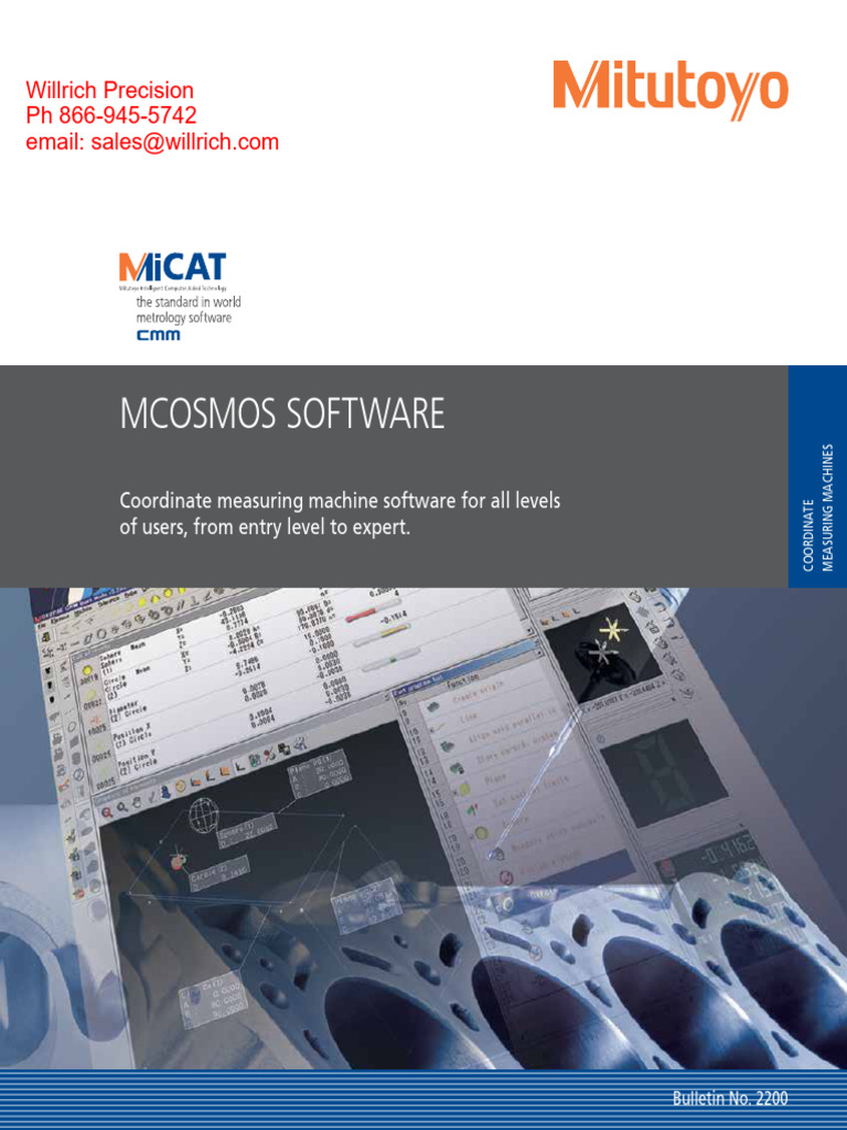 MCOSMOS Software Overview for CMMs | PDF | Computer Aided Design | Gear