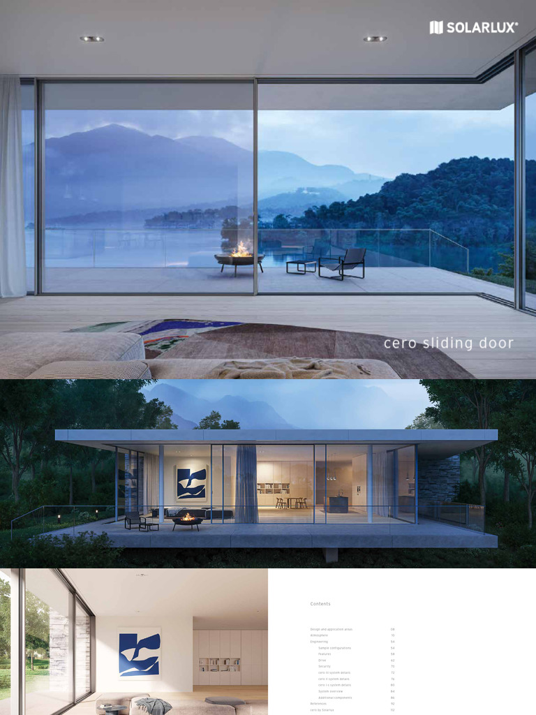 Brochure Cero Sliding Door Solarlux EN | PDF