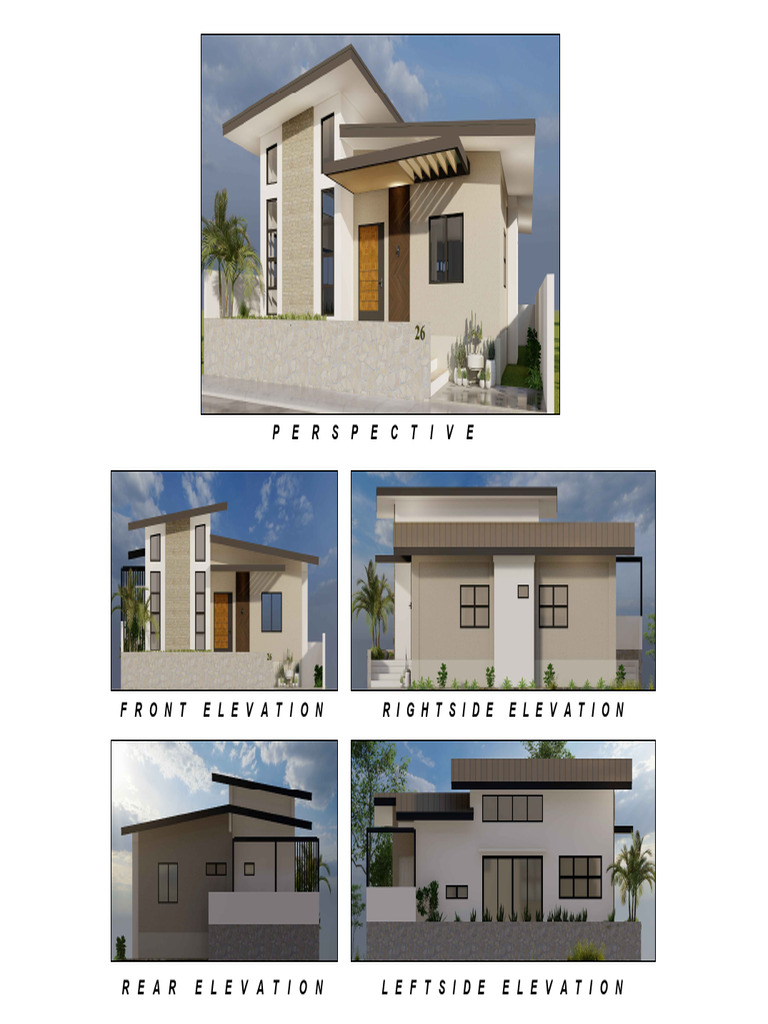Detailed Floor Plan and Elevations | PDF | Room