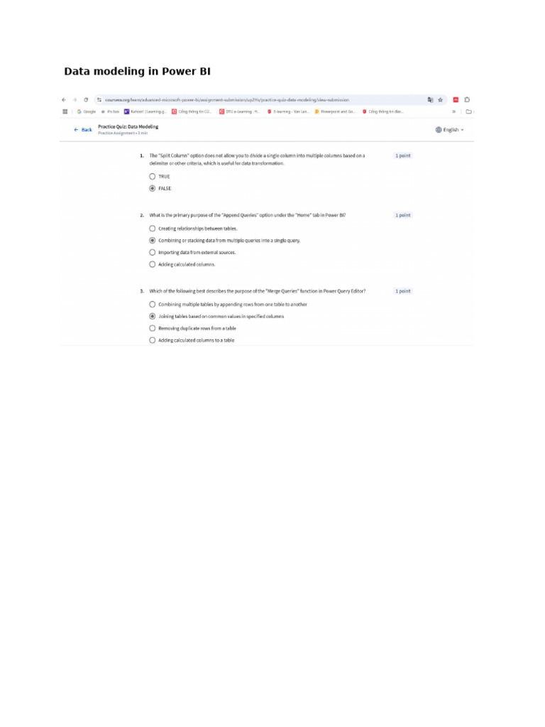 Advanced Power BI Data Modeling Guide | PDF