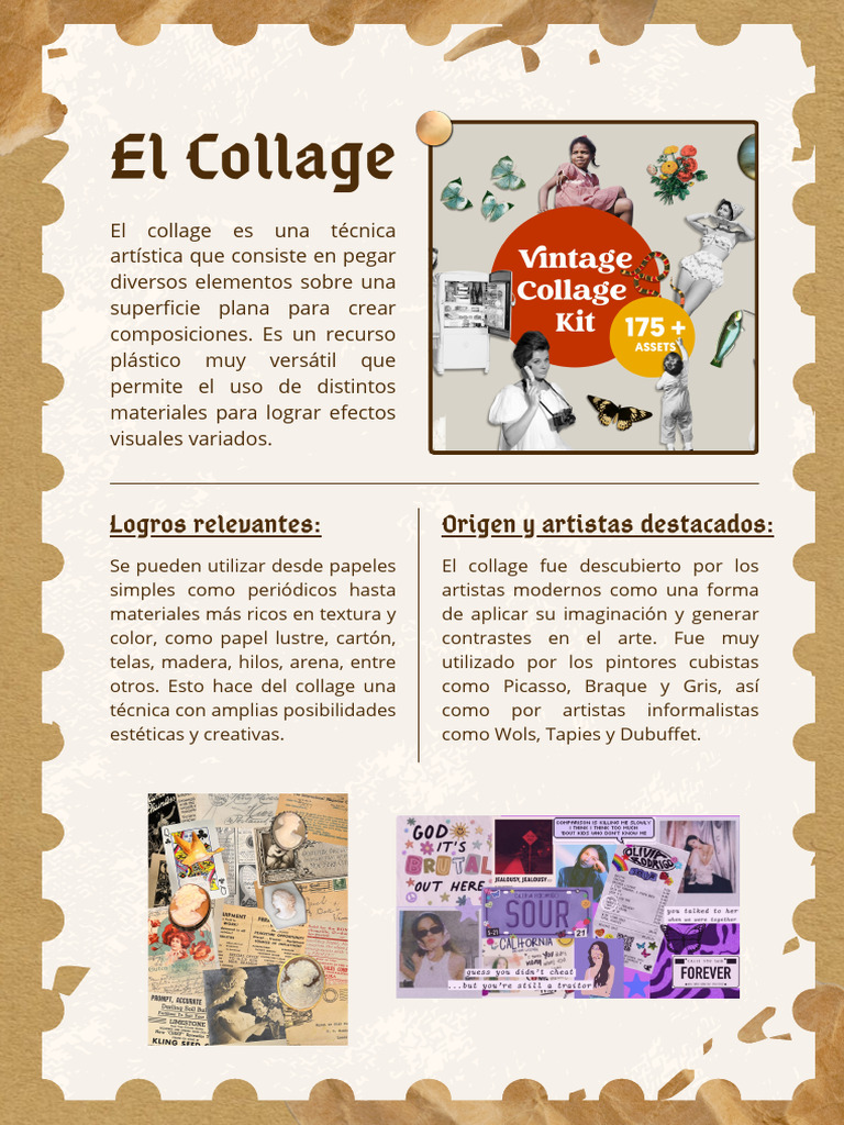 Técnicas y Artistas del Collage | PDF