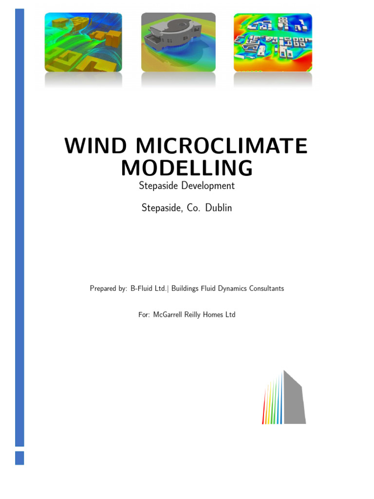 Stepaside SHD Wind Microclimate Report | PDF | Computational Fluid ...