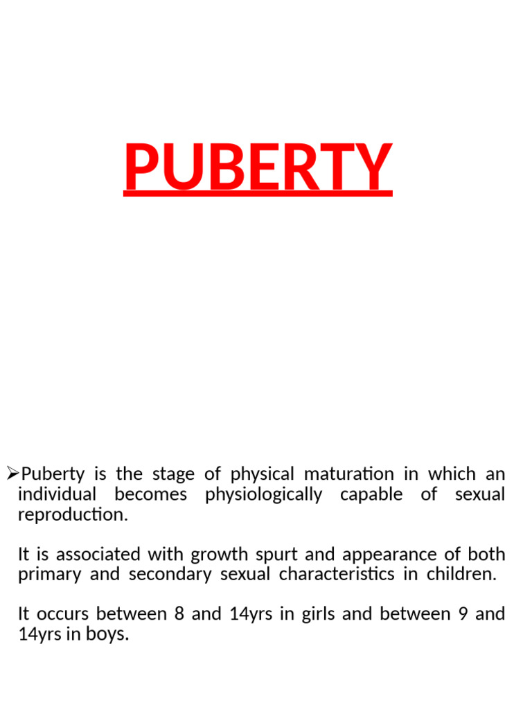 Understanding Puberty and Menopause | PDF | Puberty | Menstrual Cycle