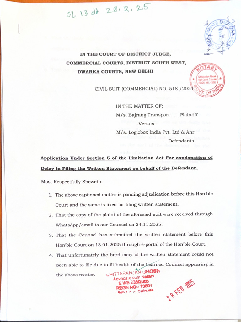 In The Court of District Judge | PDF