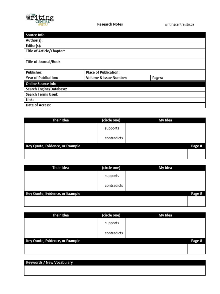 Research-Notes-(for-handwritten-notes) | PDF