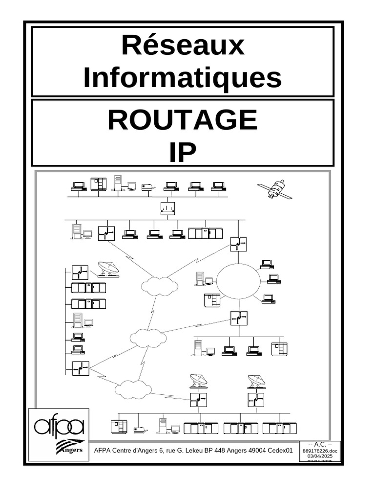 Routage IP : Concepts et Protocoles | PDF | Adresse IP | Routage