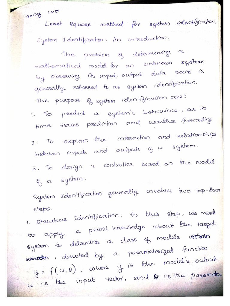 LSM System Identification | PDF