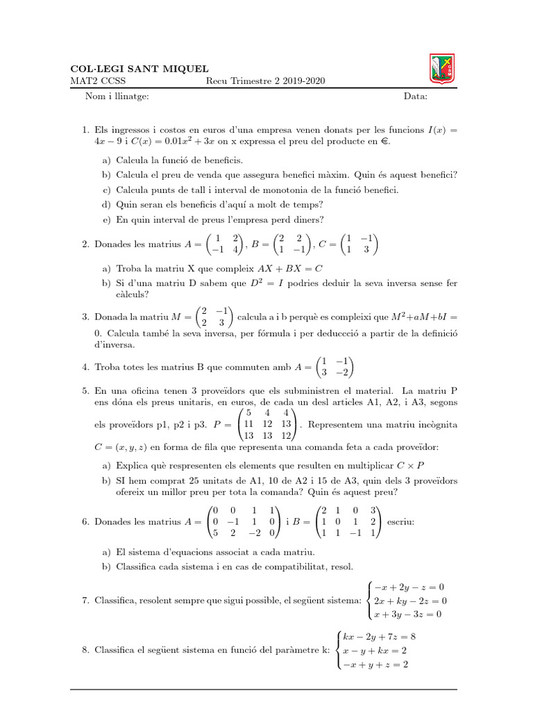 02 Mas2 Trimestre2 | PDF