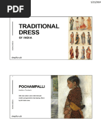 Traditional Dresses of Indian States | PDF