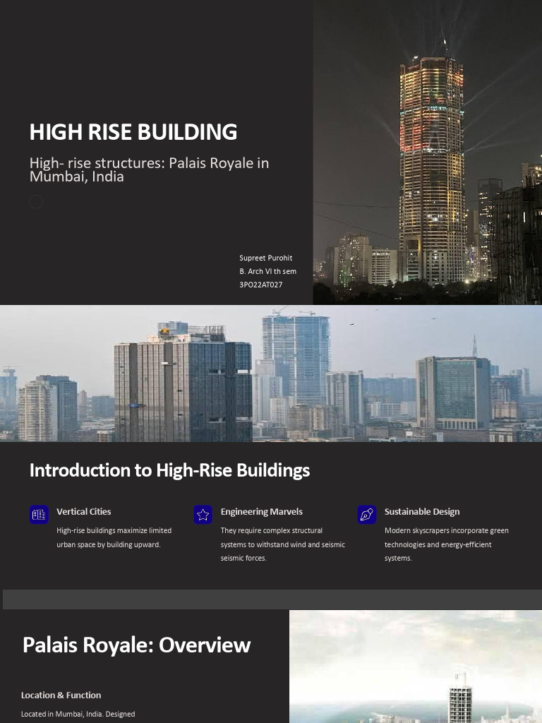 High Rise Building | PDF | Concrete | Structural Engineering